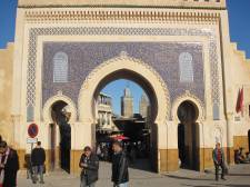 Morocco Fez Blue Gate