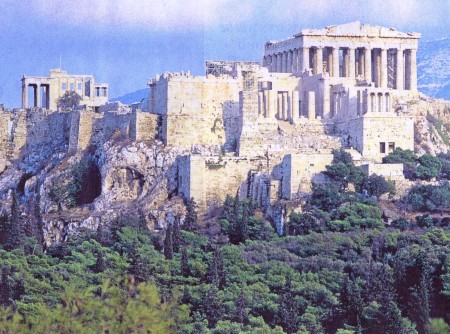 Acropolis and Parthenon Greece Athens