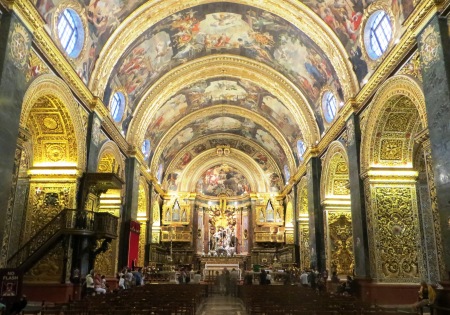 Malta Valletta St Johns Cathedral