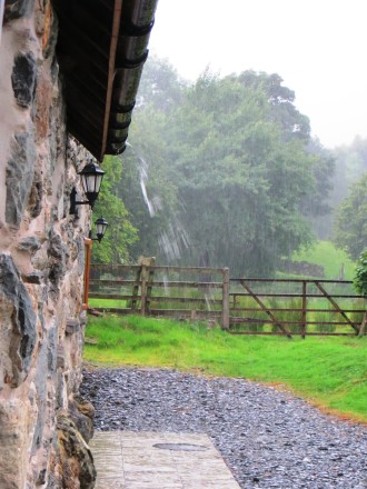 Heavy Rain in Wales