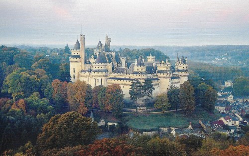 Pierrefonds Castle Postcard