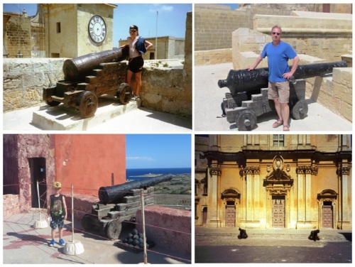 Gozo Malta Cannons