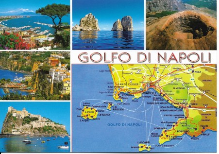 Gulf of Naples Postcard